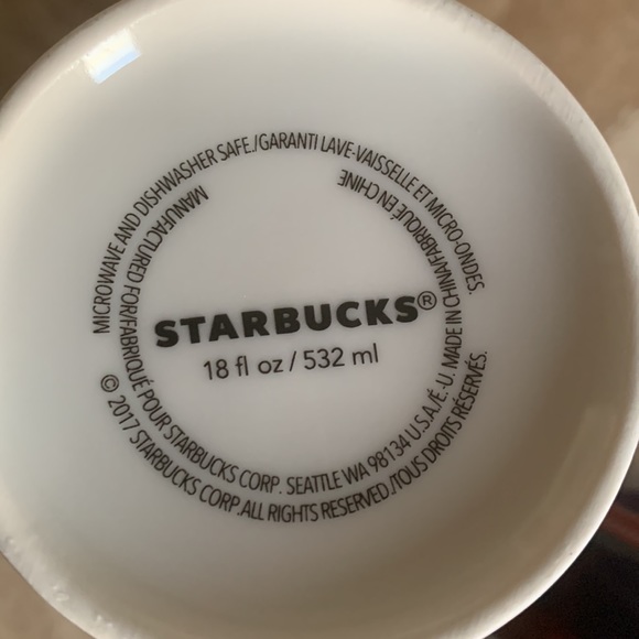 2 Starbucks 2017 Christmas Coffee Mug Animals In Holiday Tall mugs - Picture 7 of 8